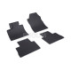 CAR RUBBER FLOOR MATS BLACK SUZUKI ACROSS (2021-...) RIGUM