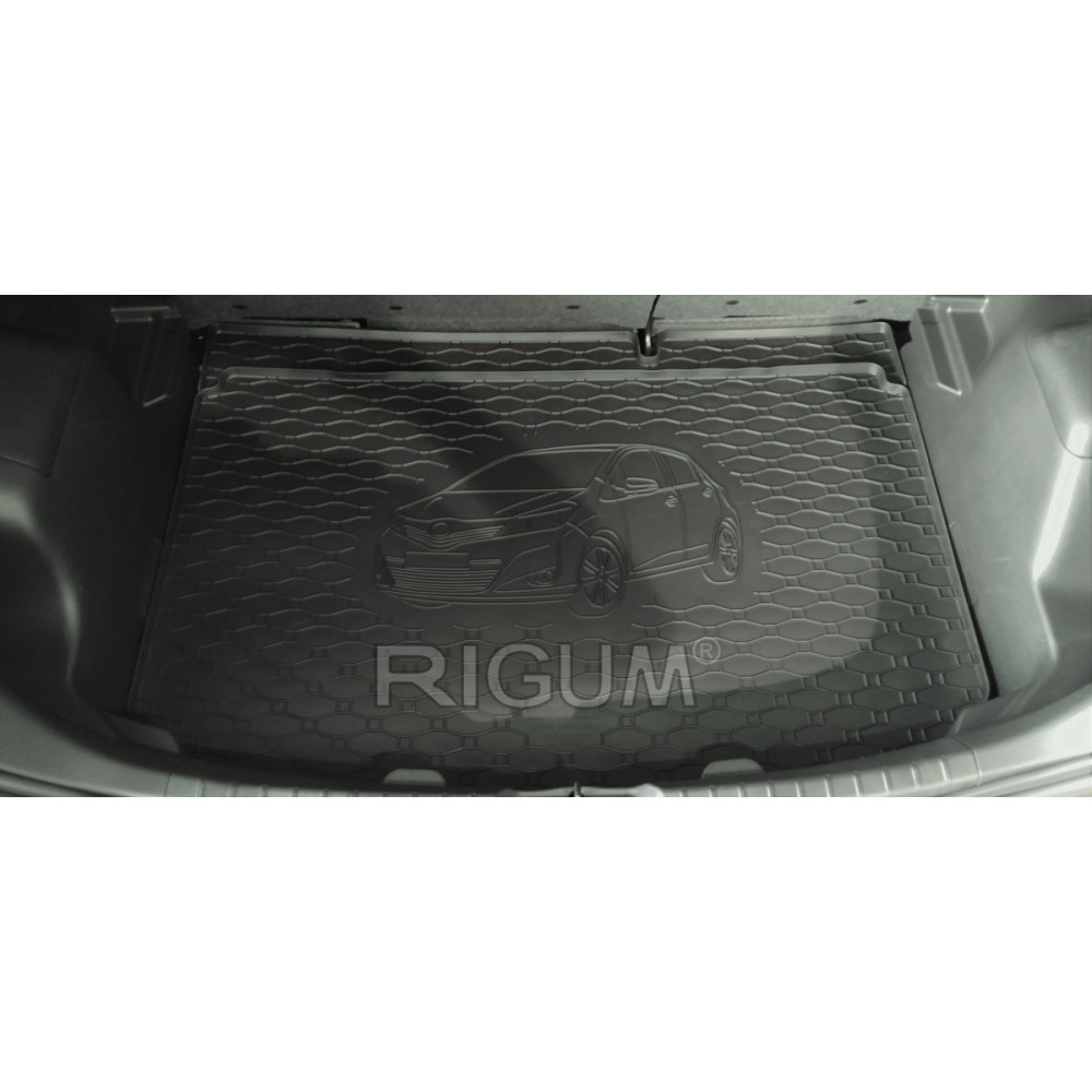 CAR RUBBER TRUNK MAT TOYOTA YARIS  (2012-...) RIGUM