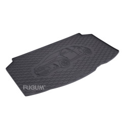 CAR RUBBER TRUNK MAT TOYOTA YARIS BOTTOM FLOOR (2020-...) RIGUM