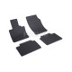 CAR RUBBER FLOOR MATS BLACK VOLVO V90 (2016-...) RIGUM