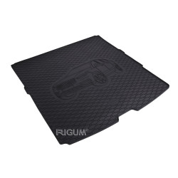 CAR RUBBER TRUNK MAT VOLVO XC90 (2015-...) RIGUM