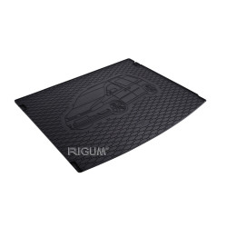 CAR RUBBER TRUNK MAT VOLKSWAGEN CADDY (5S.) (2005-...) RIGUM
