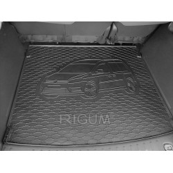 CAR RUBBER TRUNK MAT VOLKSWAGEN CADDY (5S.) (2005-...) RIGUM