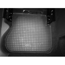 ALFOMBRILLAS DE GOMA NEGRAS PARA COCHE VOLKSWAGEN CADDY (5m) (2005-...) RIGUM