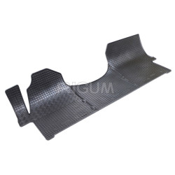 CAR RUBBER FLOOR MATS BLACK VOLKSWAGEN CRAFTER (2006-2017) RIGUM