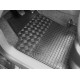 CAR RUBBER FLOOR MATS BLACK SKODA FABIA III (2014-...) RIGUM