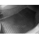 CAR RUBBER FLOOR MATS BLACK SKODA FABIA III (2014-...) RIGUM