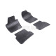 CAR RUBBER FLOOR MATS BLACK SEAT IBIZA (2008-...) RIGUM