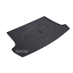 CAR RUBBER TRUNK MAT VW T-ROC UPPER FLOOR (2017-...) RIGUM