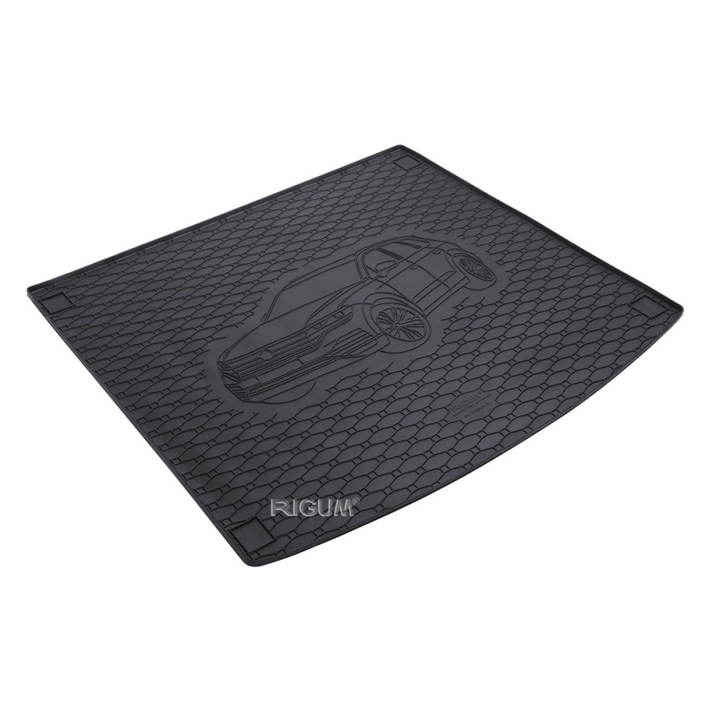 CAR RUBBER TRUNK MAT VW TOUAREG III (2018-...) RIGUM