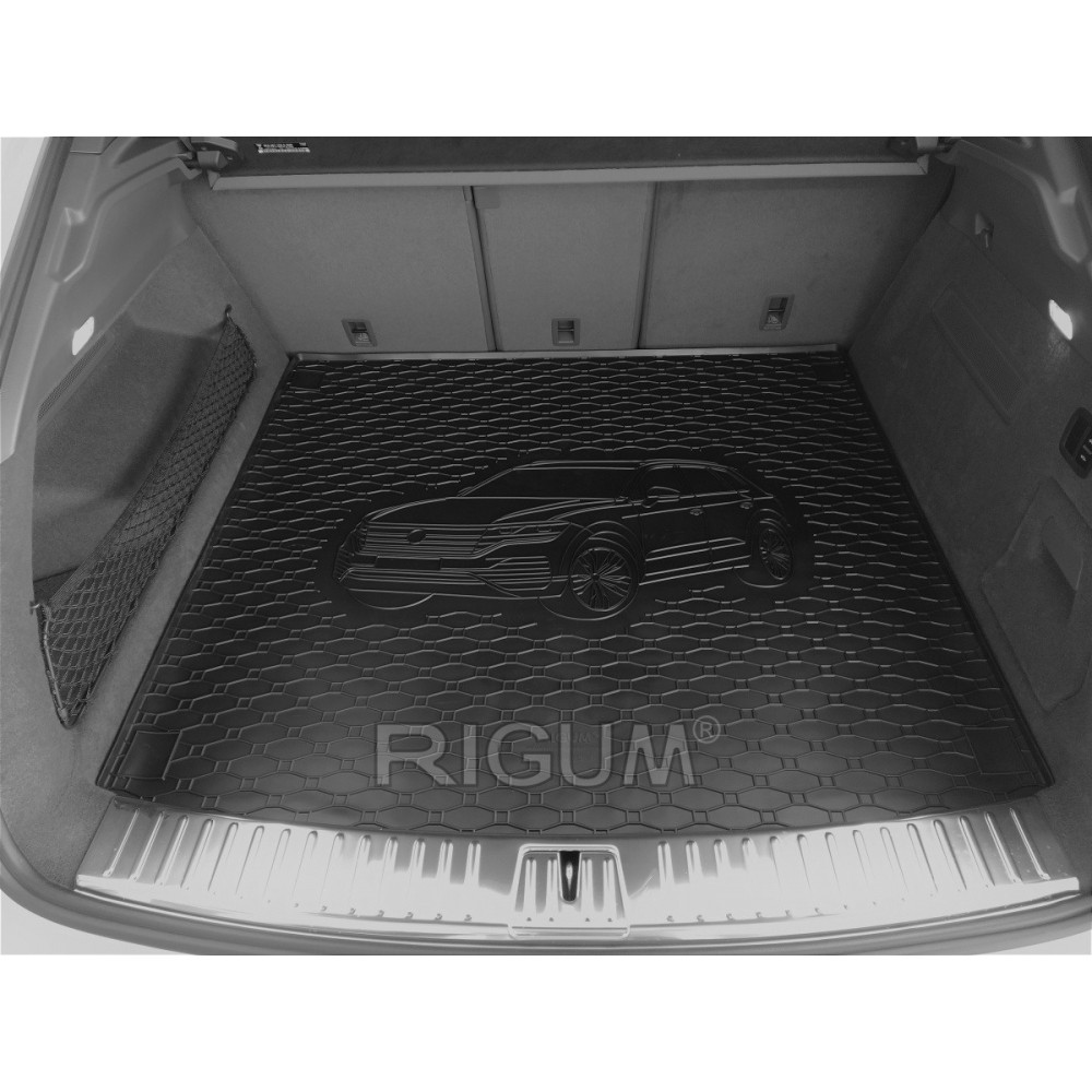 CAR RUBBER TRUNK MAT VW TOUAREG III (2018-...) RIGUM