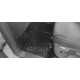 CAR RUBBER FLOOR MATS BLACK VOLKSWAGEN TOURAN (2015-...) RIGUM