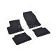 CAR RUBBER FLOOR MATS BLACK PEUGEOT e-208 (2020-...) RIGUM