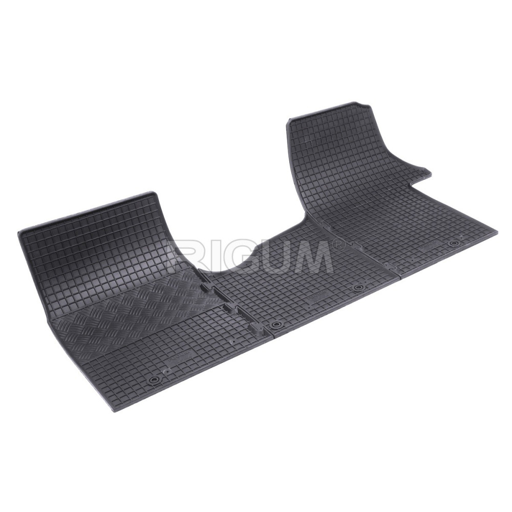 Car rubber mats RENAULT TRAFIC (2014-...) RIGUM