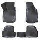 CAR RUBBER FLOOR MATS BLACK 3D OPEL MOKKA (2012-2019) RIZLINE