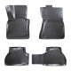 CAR RUBBER FLOOR MATS BLACK 3D BMW X5 E70/X6 E71 (2007-2013) RIZLINE