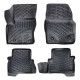 CAR RUBBER FLOOR MATS BLACK 3D FORD C-max (2003-2010) RIZLINE