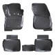 CAR RUBBER FLOOR MATS BLACK 3D FORD MONDEO V (2014-...) RIZLINE