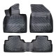 CAR RUBBER FLOOR MATS BLACK 3D HYUNDAI PALISADE (2020-...) RIZLINE