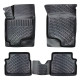 CAR RUBBER FLOOR MATS BLACK 3D HYUNDAI GETZ  (2002-2008) RIZLINE