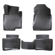 CAR RUBBER FLOOR MATS BLACK 3D HYUNDAI I20 III (2020-...) RIZLINE
