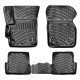 CAR RUBBER FLOOR MATS BLACK 3D MAZDA 3 (2003-2009) RIZLINE