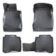 CAR RUBBER FLOOR MATS BLACK 3D MB S-class W222 Long (2013-2021) RIZLINE
