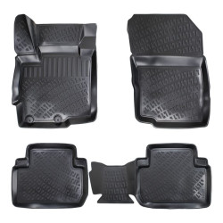ALFOMBRILLAS DE GOMA PARA COCHE NEGRAS 3D MITSUBISHI ECLIPSE CROSS (2018-...) RIZLINE