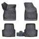 CAR RUBBER FLOOR MATS BLACK 3D OPEL ASTRA K (2015 -...) RIZLINE