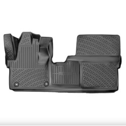 ALFOMBRILLAS DE GOMA PARA COCHE NEGRAS 3D PEUGEOT TRAVELLER (2016-...) RIZLINE