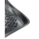 CAR RUBBER FLOOR MATS BLACK 3D  AUDI A4 (2001-2008) RIZLINE