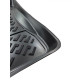CAR RUBBER FLOOR MATS BLACK 3D LAND ROVER DISCOVERY III  (2004-2009) RIZLINE