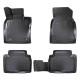 CAR RUBBER FLOOR MATS BLACK 3D TOYOTA CAMRY (2017-...) RIZLINE