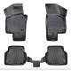CAR RUBBER FLOOR MATS BLACK 3D VW JETTA (2011-2018) RIZLINE