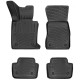 CAR RUBBER FLOOR MATS BLACK 3D BMW i4 Electric G26 (2021-...) RIZLINE