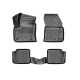 CAR RUBBER FLOOR MATS BLACK 3D OPEL E-MOKKA (2021-...) RIZLINE RIZLINE