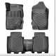 CAR RUBBER FLOOR MATS BLACK 3D FORD BRONCO (4 Door)(2022-...) RIZLINE