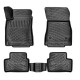 CAR RUBBER FLOOR MATS BLACK 3D MB GLA-class II (2020-...) RIZLINE