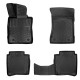CAR RUBBER FLOOR MATS BLACK 3D MB S-Class W221 Long (2006-2013) RIZLINE