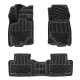 CAR RUBBER FLOOR MATS BLACK 3D OPEL GRANDLAND II Electric (2025-...) RIZLINE