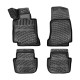 CAR RUBBER FLOOR MATS BLACK 3D MB E-class C238 Coupe (2017-2023) RIZLINE