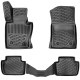 CAR RUBBER FLOOR MATS BLACK 3D BMW X3 E83 (2003-2010) RIZLINE