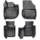 CAR RUBBER FLOOR MATS BLACK 3D Honda HR-V III  (2021-...) RIZLINE