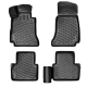 CAR RUBBER FLOOR MATS BLACK 3D MB E-class W213 (2016-...) RIZLINE