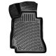 CAR RUBBER FLOOR MATS BLACK 3D MB E-class W213 (2016-...) RIZLINE
