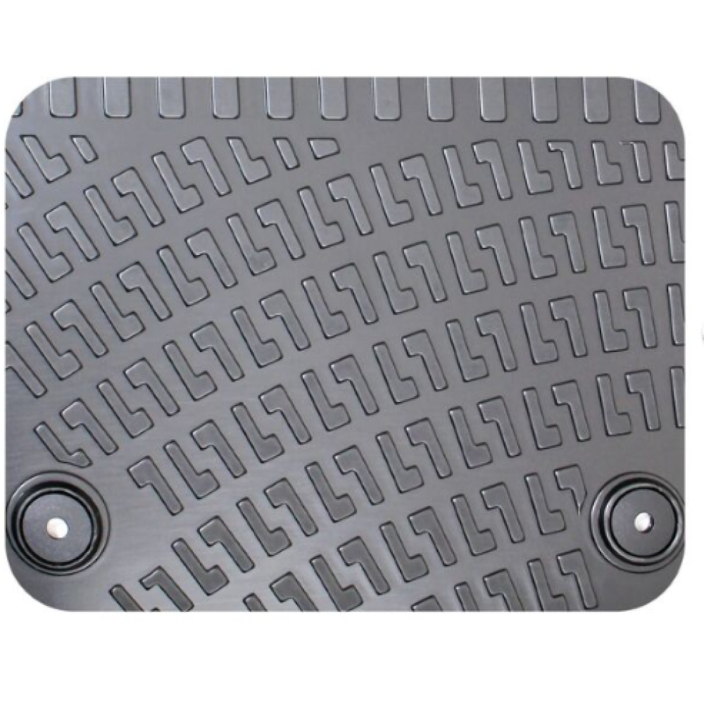 CAR RUBBER FLOOR MATS BLACK 3D Ford Puma (2019-...) RIZLINE