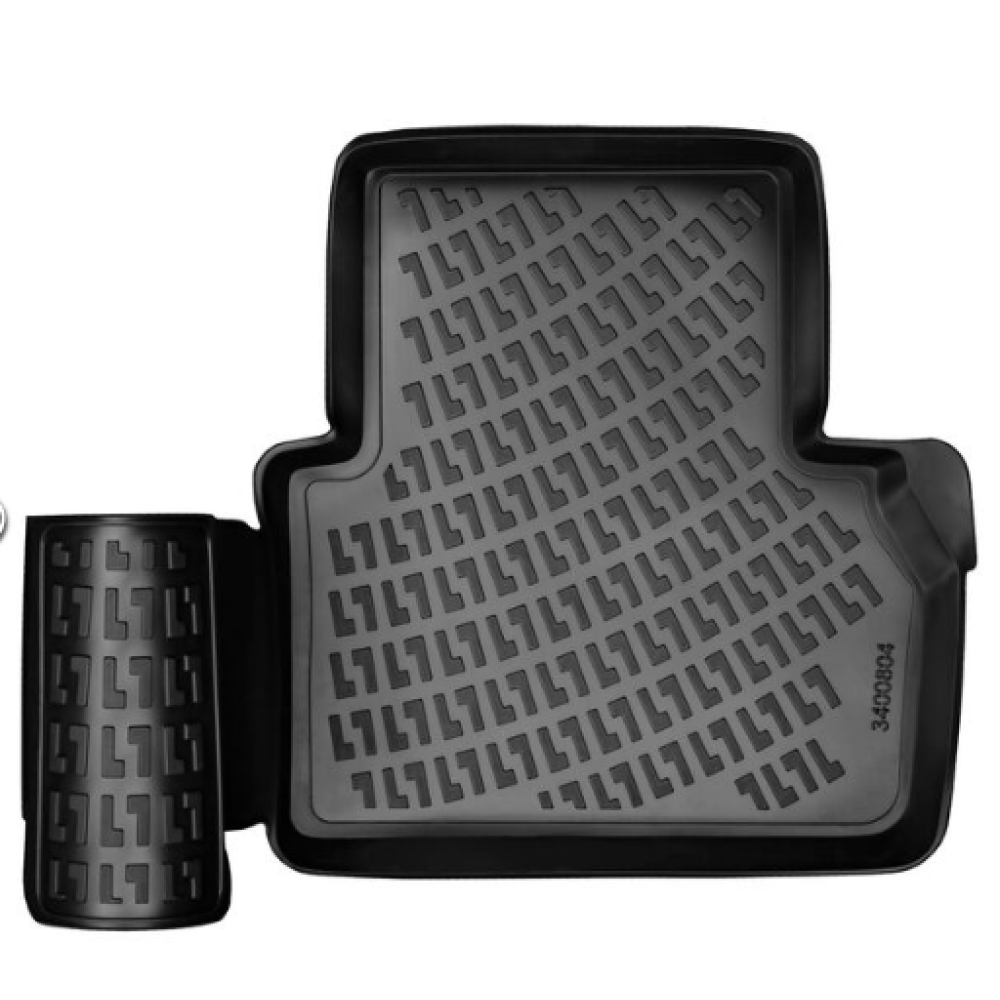 CAR RUBBER FLOOR MATS BLACK 3D MB E-class W213 (2016-...) RIZLINE