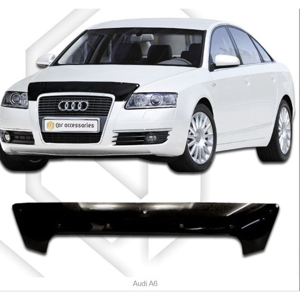 Hood deflector AUDI A6 C6 (2005-2011) SCOUTT