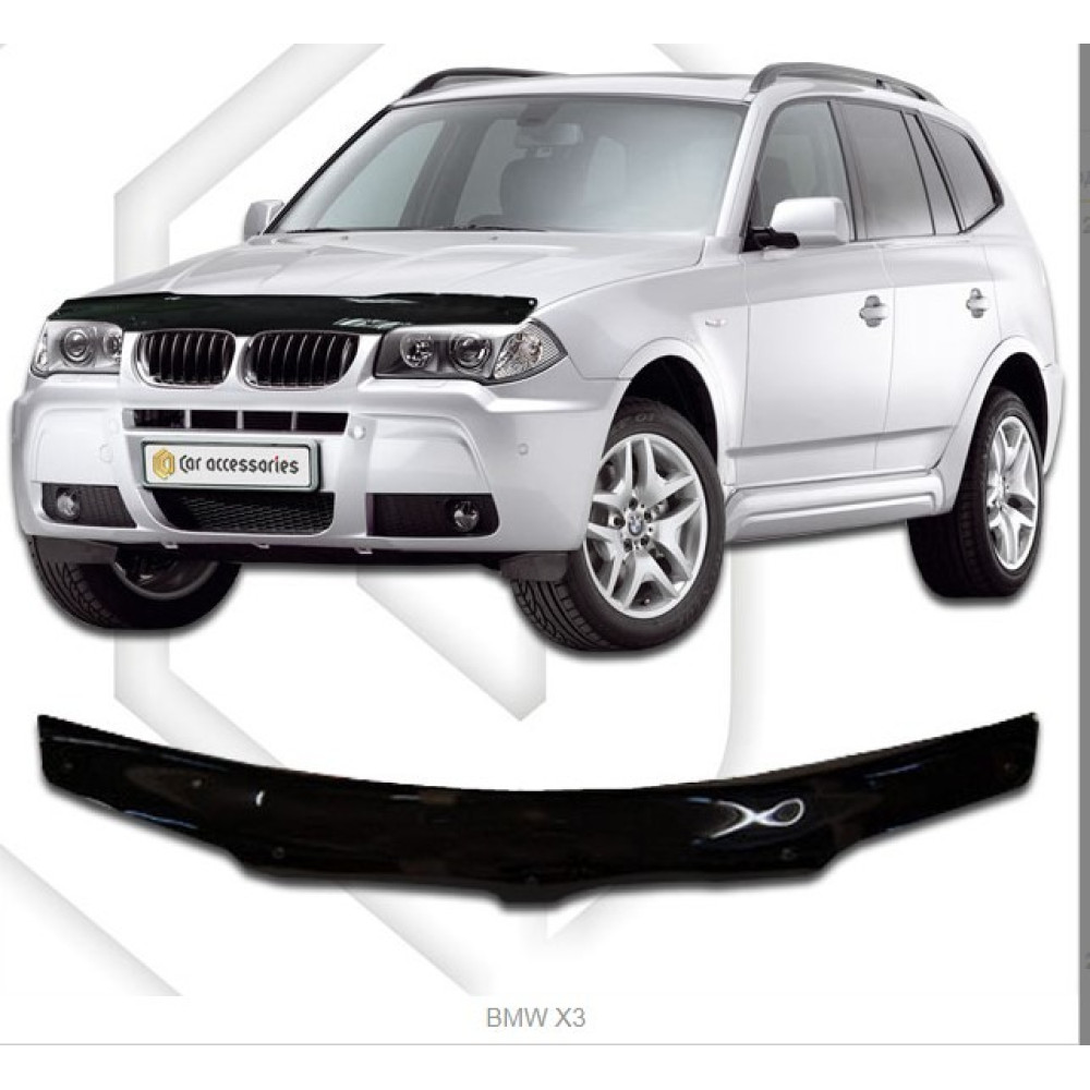 Hood deflector BMW X3 E83 (2003-2010) SCOUTT