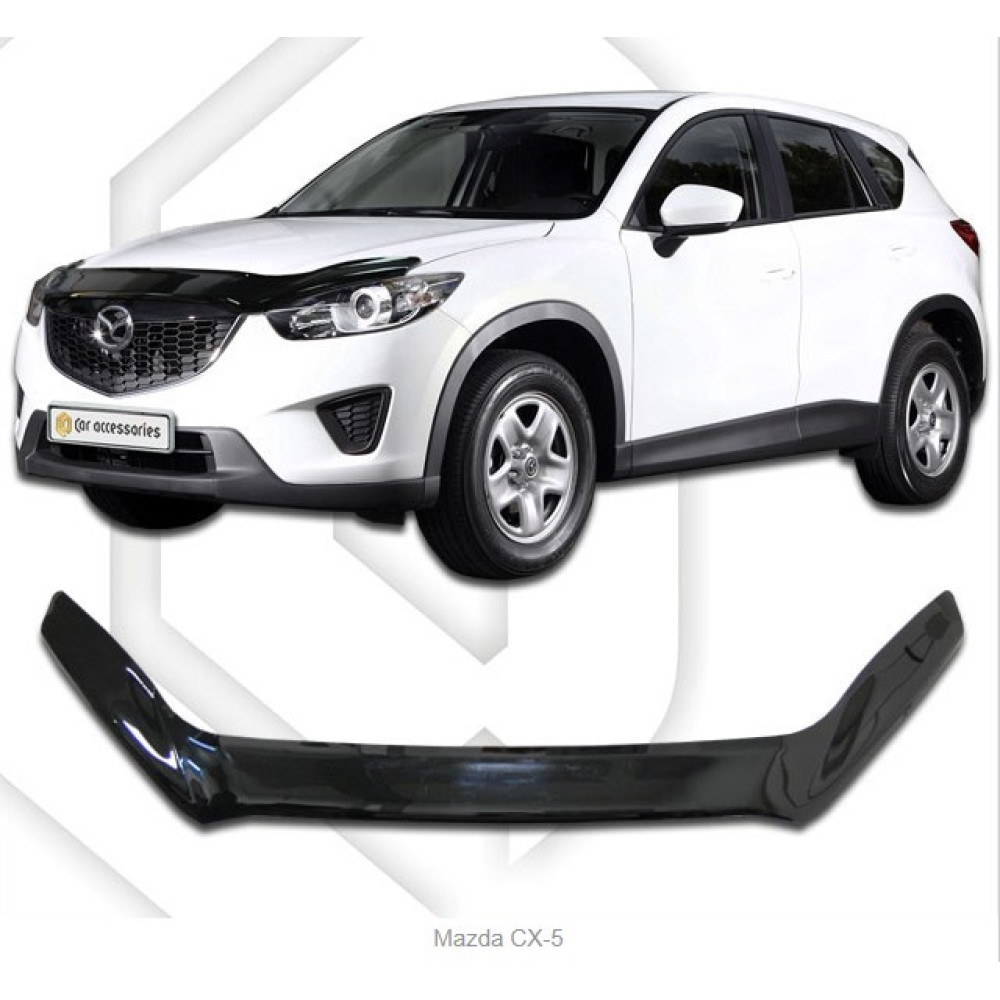 Hood deflector MAZDA CX-5 (2012-2017) SCOUTT